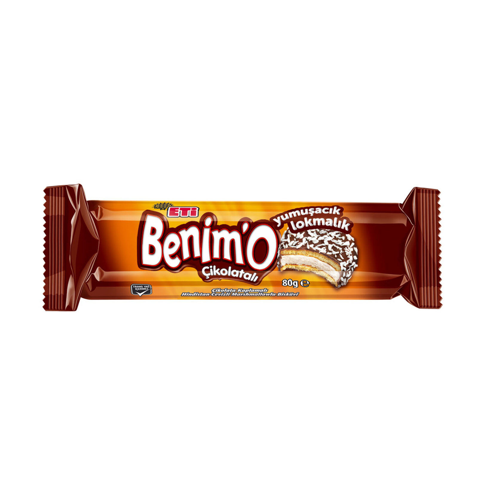 Eti Benimo Lokmalık Çikolatalı Bisküvi 80 G